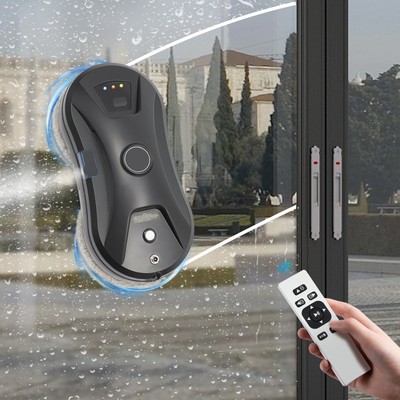 Smart Fensterputzroboter, 2800 Pa Anpassung Saugleistung Fensterroboter, Glasrei