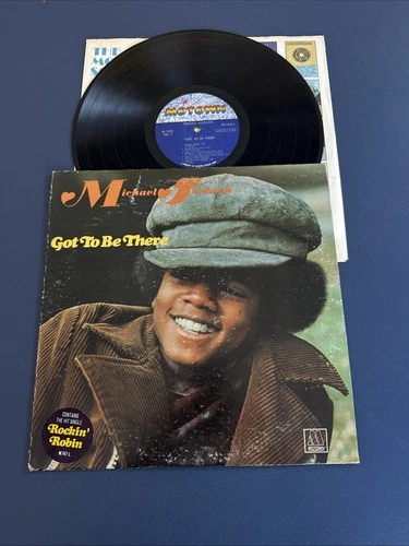 MICHAEL JACKSON - Got to Be There 1st Press 1972 LP Vinyl VG+/VG+ Rare Hype Stic