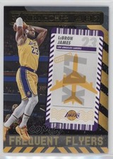 2021-22 Panini NBA Hoops Frequent Flyers Winter LeBron James #13 11ur