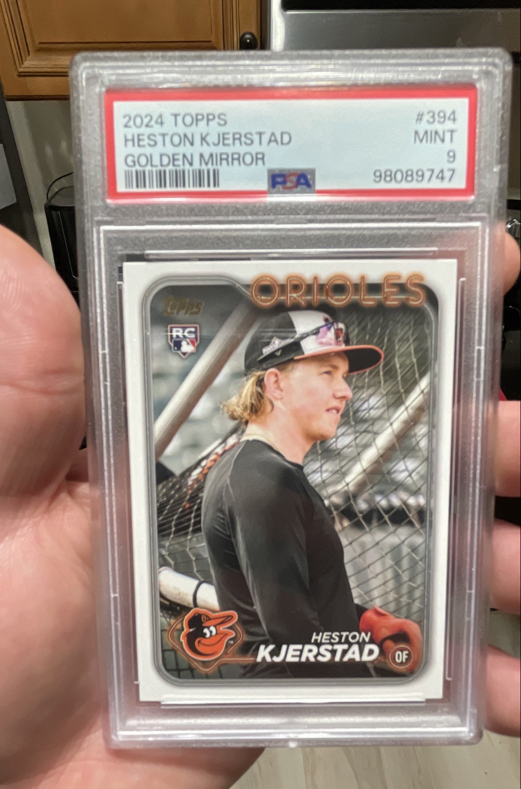 2024 Topps Series 2 - Heston Kjerstad #394 Golden Mirror Image Variation (RC)