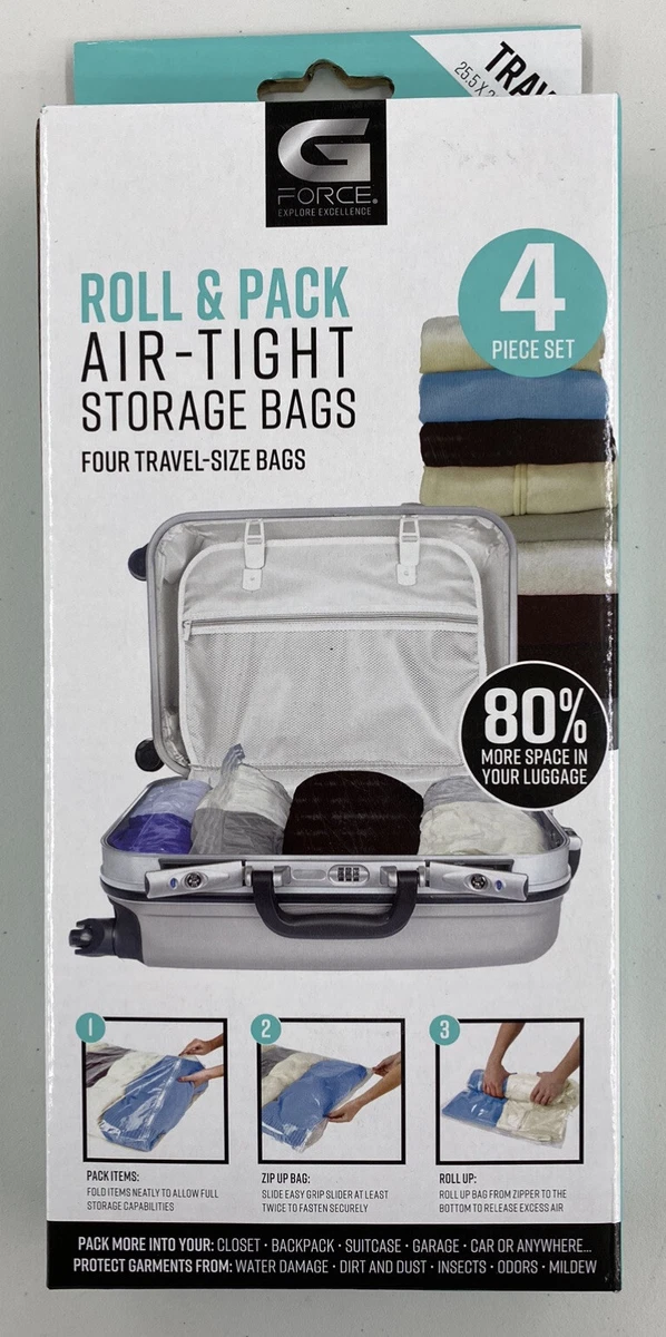 Kennedy ROLL-N-STOW Air Tight Storage Bags - Travel Size