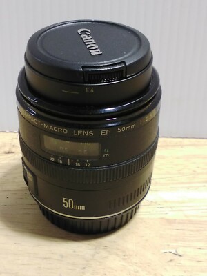 Canon Compact-Macro Lens EF 50mm f/2.5 | eBay Canon Compact-Macro Lens EF 50mm f/2.5 | eBay