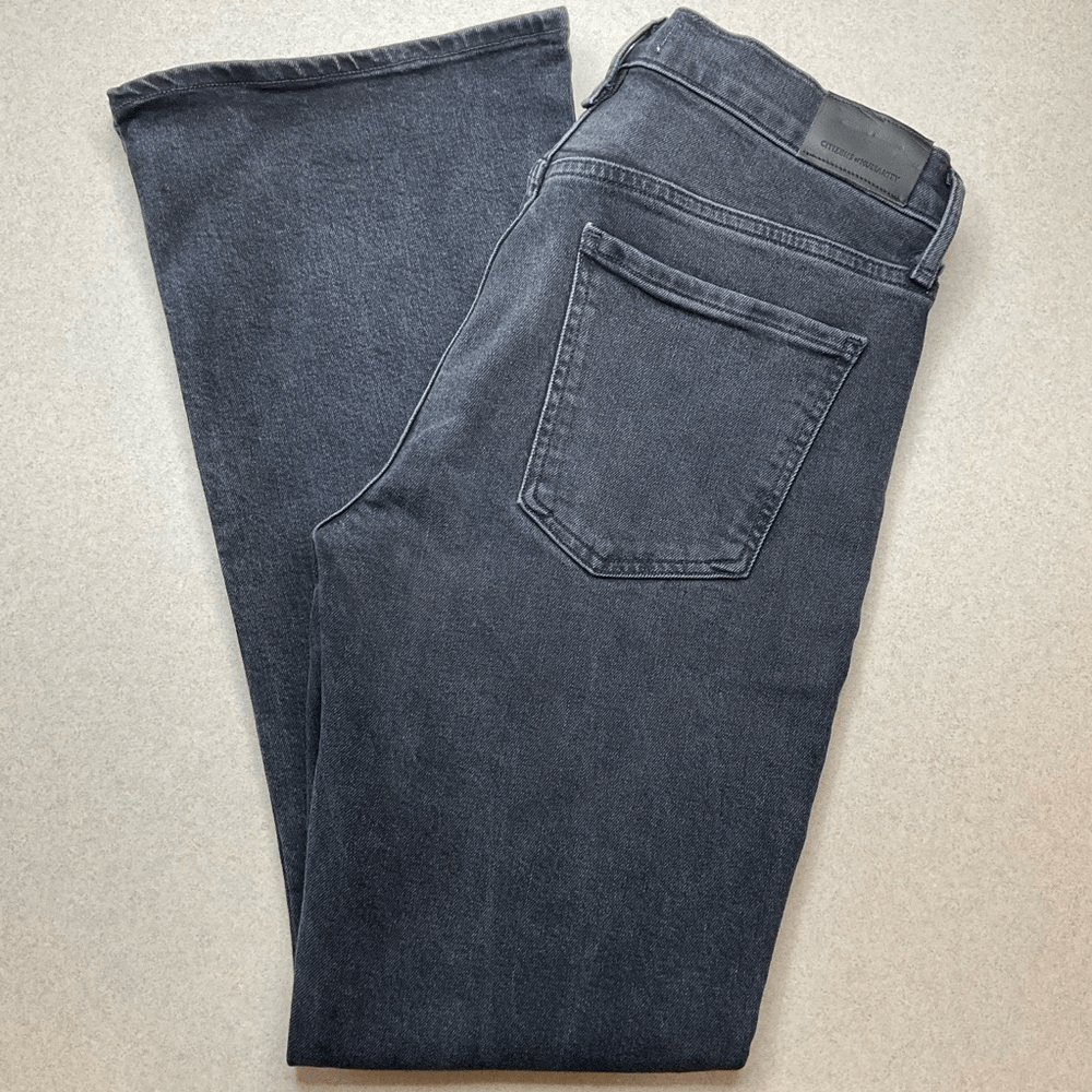 Citizens Of Humanity Emannuelle Slim Boot 28 Black Ink NWOT | eBay 