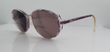 Vintage Silhouette M1803 Purple Oval Sunglasses Austria FRAMES ONLY