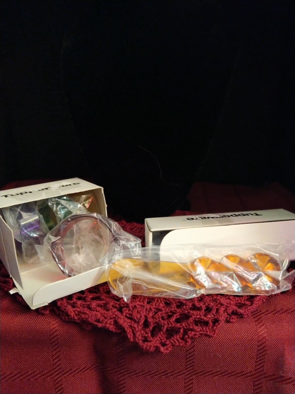 Tupperware Toy Rings Tupperware Napking Rings/Spreader 2 Set Lot New | eBay