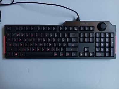 ASUS Gaming Keyboard Wired G01 KB Black | EBay