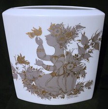 Rosenthal SAMMURAMAT Large Pillow Vase - Bjorn Winnblad / Elsa Fischer-Treyden