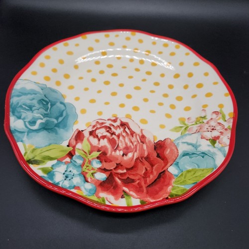 The Pioneer Woman Blossom Jubilee Yellow 8.5” Dessert Salad Plate REPLACEMENT - Picture 2 of 4