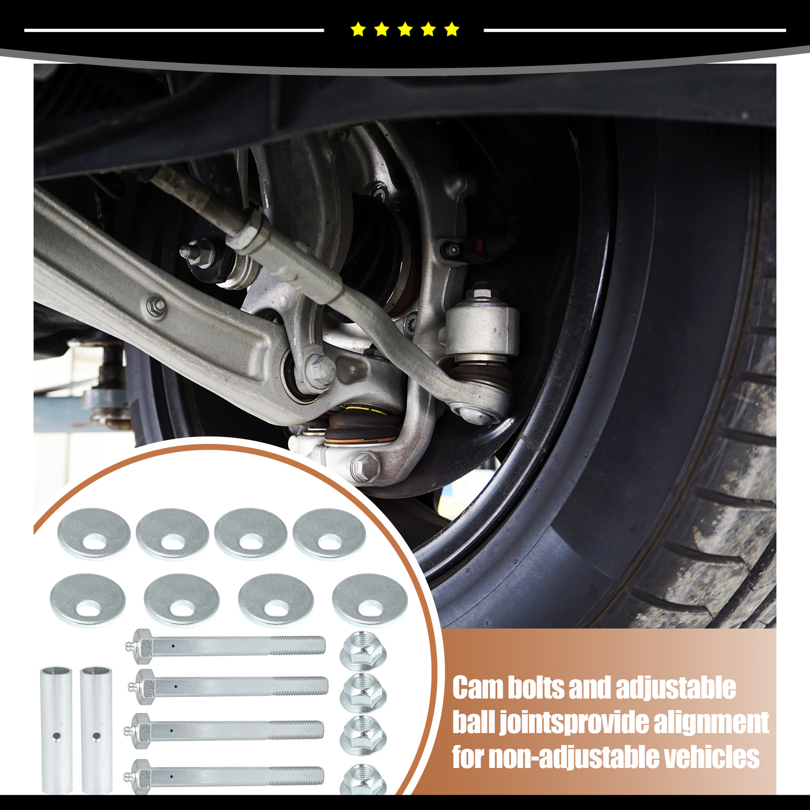 Set of 1 Alignment Camber Caster Adjusting Bolt K100128 fit for Toyota ...