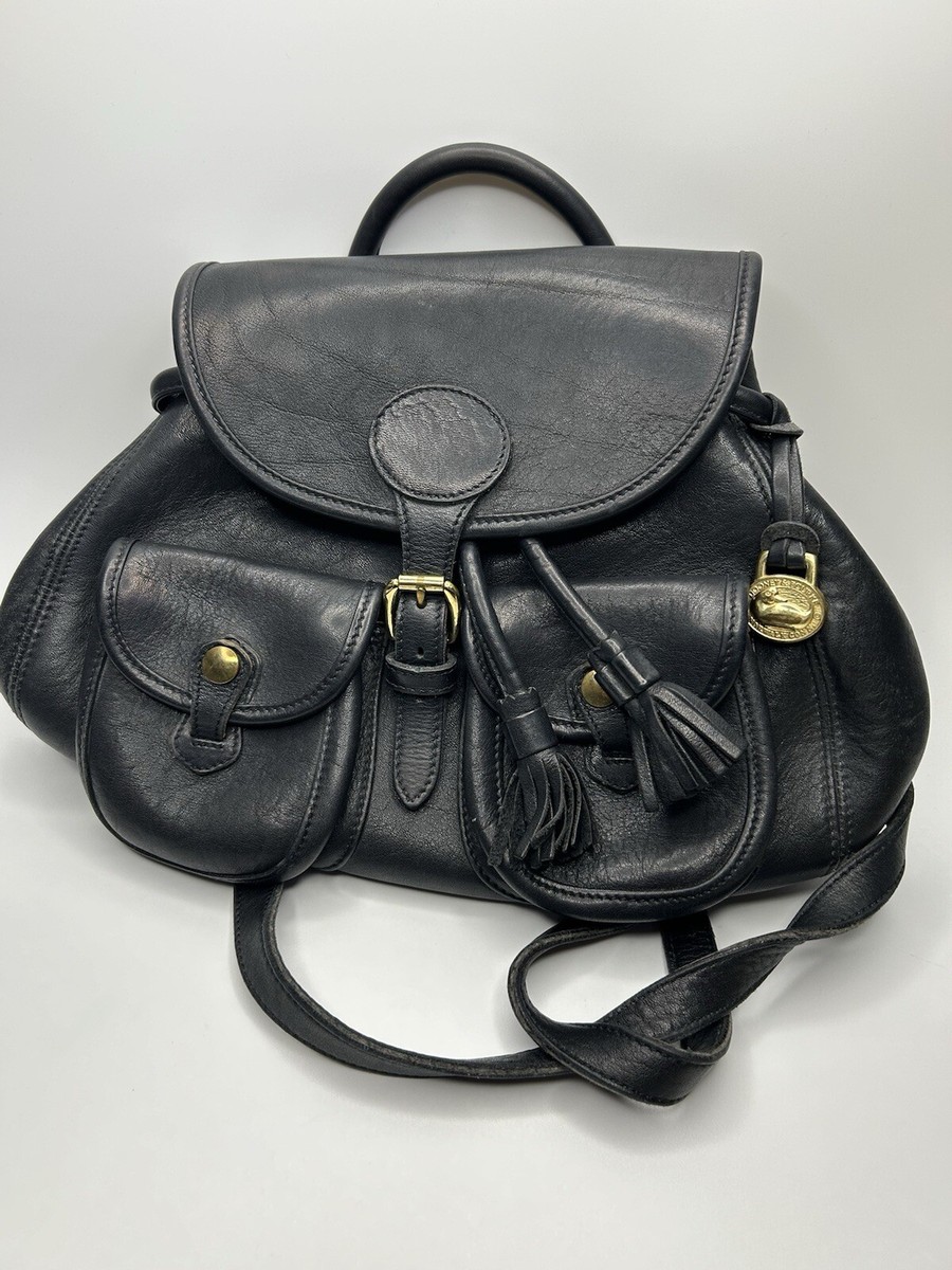 dooney mini leather backpack buckle Florentine Zip Pod & Bourke Handle drop length 2 Leather Buckled Mini Backpack