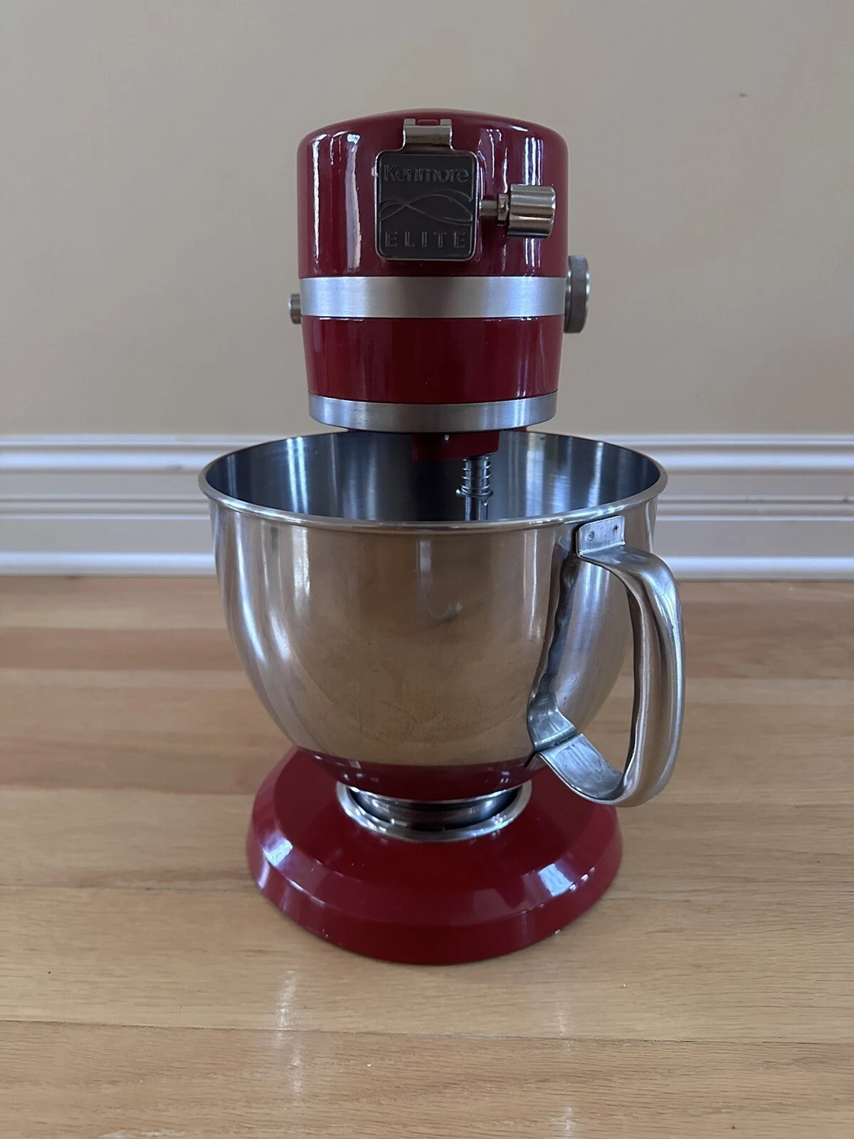Kenmore Tilt Head 5-Qt And 3-Qt Stand Mixer 400watt- Red