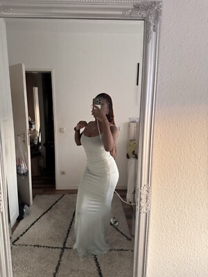 Graues Basic Kleid 