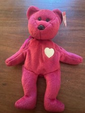Ty Beanie Babies 1999 Valentina The Love Bear With Tags