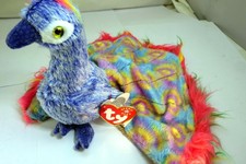 peacock beanie baby