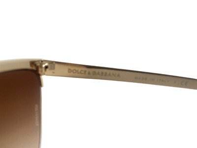 VINTAGE DOLCE & GABBANA X MADONNA DG 2088 SILVER & GOLD 2010  display picture 1