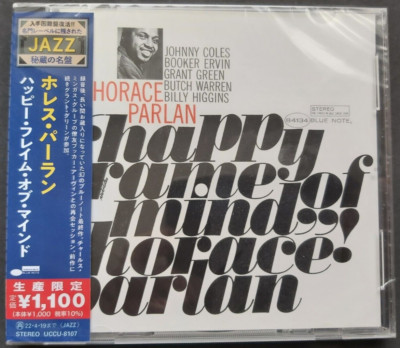 Horace Parlan Johnny Coles Happy Frame Of Mind Blue Note Japan CD Mint Sealed