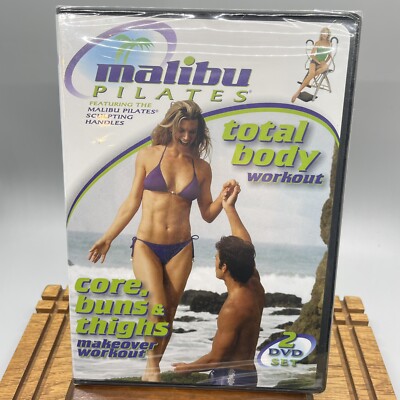  Malibu Pilates Total Body Workout  2 Dvd Set Sealed 