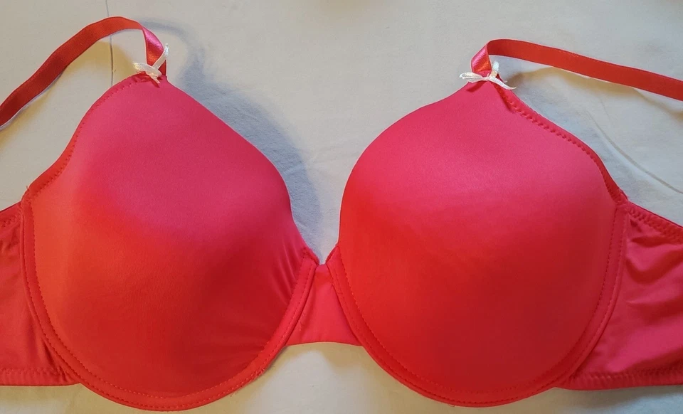 Sujetador push up Joe Boxer rojo soporte para mujer talla 40D Foto 2 de 4