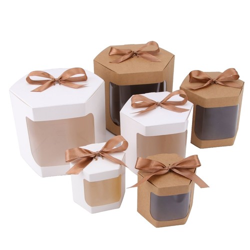 Scatole Per Cupcake Con Finestra - 30 Pezzi - Confezioni Regalo Per Dolci - 2