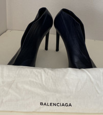BALENCIAGA PARIS Womens Deep-V Cut Peep Toe H...