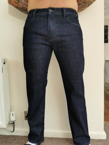 armani exchange j15 relaxed straight jeans