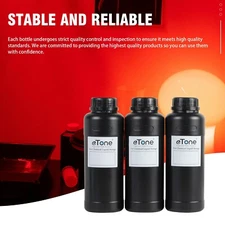 3pcs 500ml Darkroom Chemical Storage Bottles Film Photo Negative Develop Process