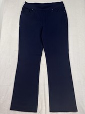 Chicos 5 Pocket Ponte Pants Size 0 US 4 Navy Blue Womens