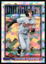 2021 Bowman Chrome Heston Kjerstad #91B-HK 1991 Atomic Refractor #d /150 Orioles