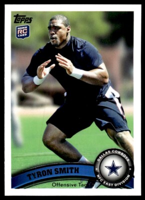 2011 Topps Tyron Smith Rookie #69