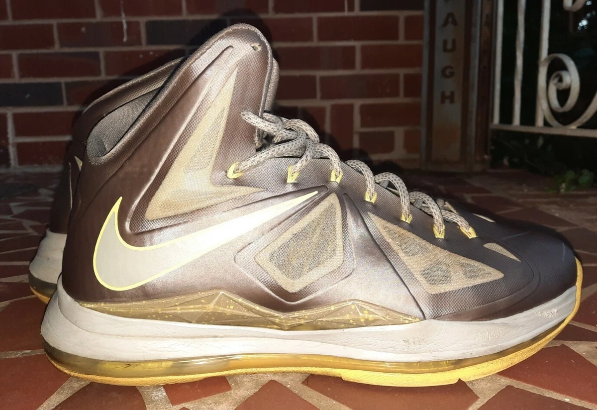 Nike lebron 10 jaune cheap