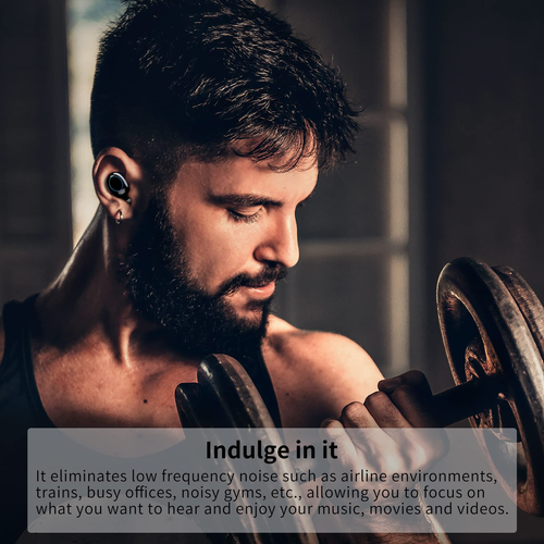 Wireless Earbuds Bluetooth 5.1 Touch Control Headphones with Built-in Mic,Noise - Picture 2 of 7