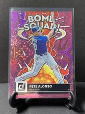 2022 Donruss Pete Alonso Bomb Squad Pink Fireworks Mega Box Exclusive NY Mets 