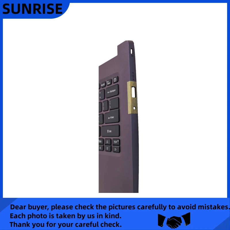 Nuevo Para Acer Swift A514-52 A514-53 S40-51 Reposamanos Cubierta Teclado 6B.HE1N8.032 Foto 4 de 4