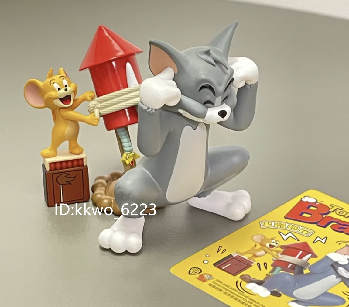 Authentic 52Toys Tom And Jerry Brawls Confirmed Blind Box Figure