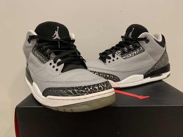 jordan retro 3 wolf grey