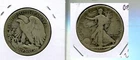 1917 S OBVERSE WALKING LIBERTY SILVER HALF DOLLAR VG 6283S