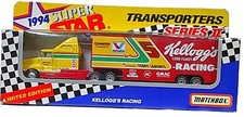 1:87 MATCHBOX NASCAR 5 "KELLOGG'S RACING" SUPER STAR TRANSPORTER TRUCK