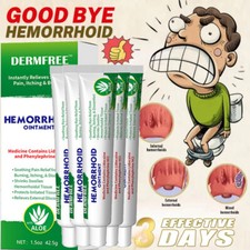 1/5PCS Hemorrhoids Remove Ointment Herbal Cream Relief Piles Pain Reduce Itching