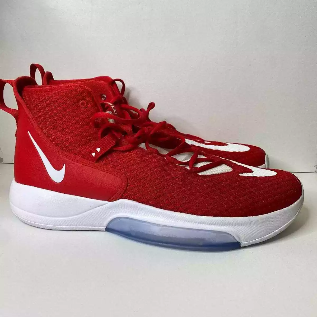 NWOB Nike Zoom Rize TB Men s Basketball Shoes Red Size 18 eBay