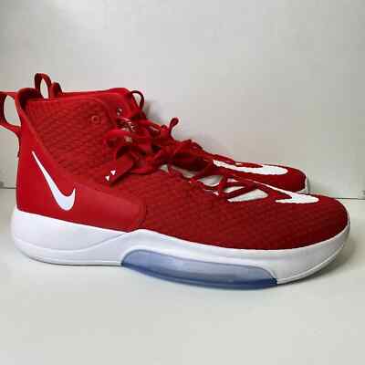 NWOB Nike Zoom Rize TB Men's Basketball Shoes Red Size 18
