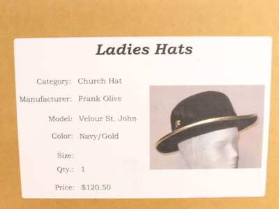 Frank Olive Private Collection Ladies Navy Blue and Gold  display picture 1