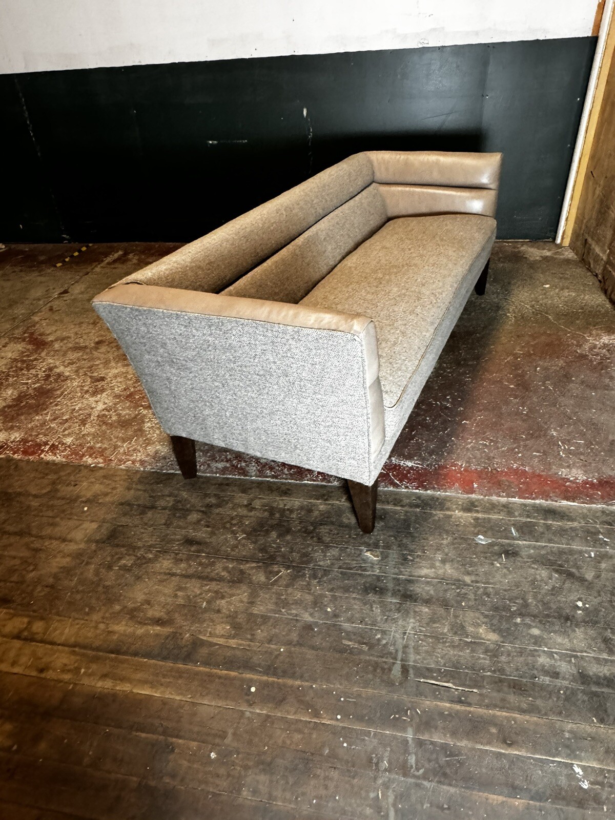 TETRAD Tetrad Rannoch GRAND John Lewis Harris Tweed Taupe Leather eBay