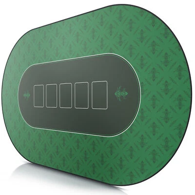 CSL Profi Pokermatte 1000 x 600 x 3 mm XXL-Format Pokerteppich Pokertischauflage