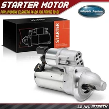 Starter Motor for Hyundai Elantra 2014-2020 Kia Forte 19-21 1.2KW 12 V CW 13T