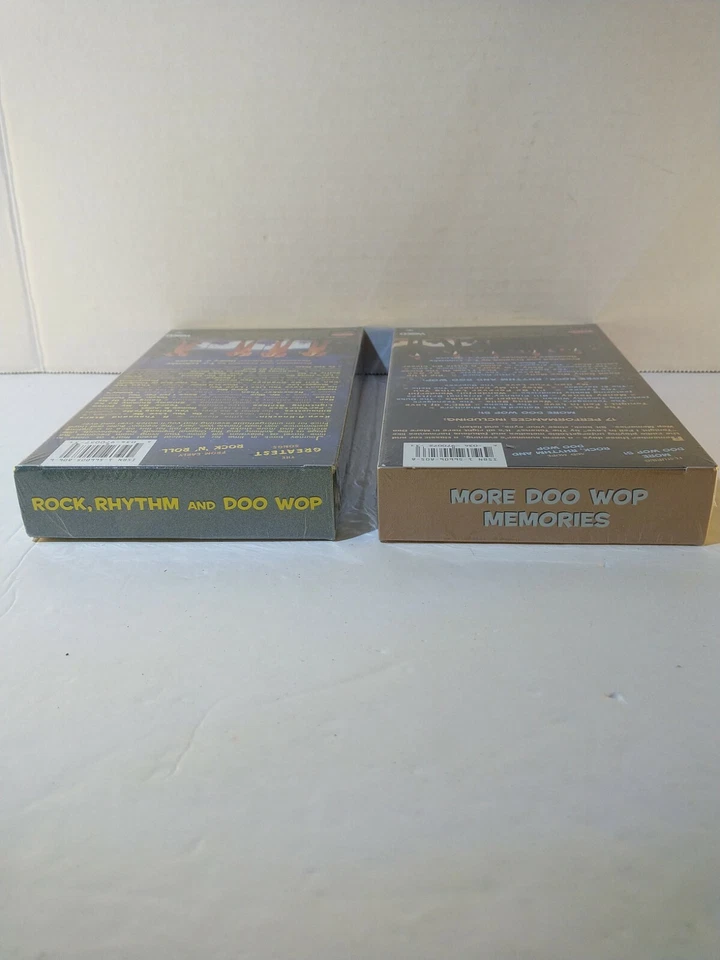 2 VHS ROCK RHYTHM & DOO WOP THE GREATEST SONGS As Seen On PBS Sealed - Image 4 of 4