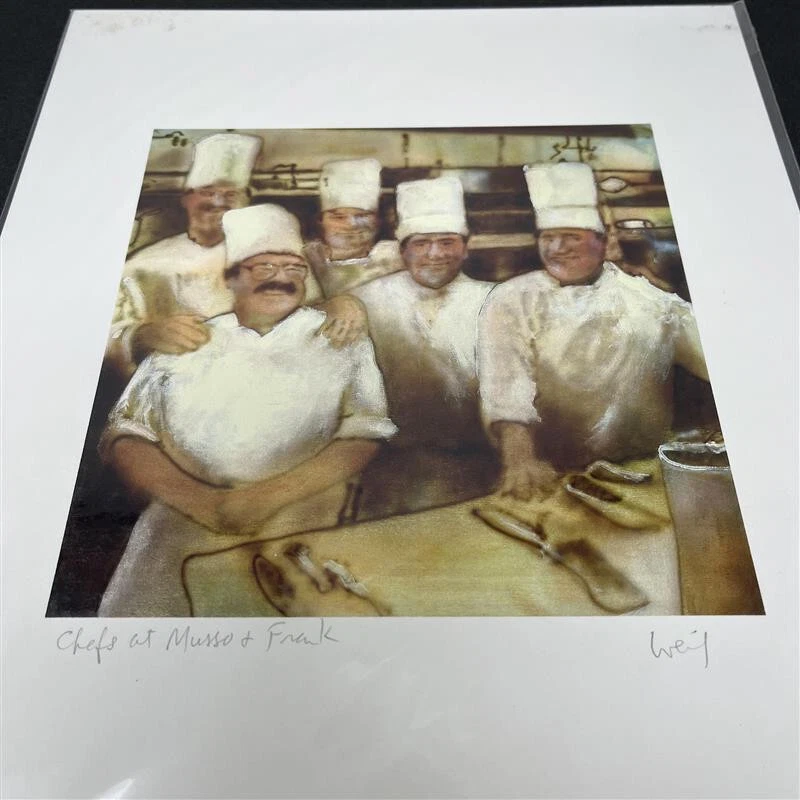 Impresión Robert Weil "Chefs at Musso + Frank" (Firmado) Foto 2 de 4