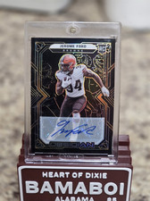 2022 Panini Obsidian Jerome Ford Rookie Autographed Cleveland Browns  /99