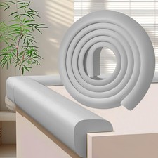 Grey Foam Edge Corner Protector Strips, 0.6" Thick x 1.77" Wide x 6.56 FT,S...