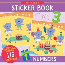 My First Sticker Book - Numbers 175 Stickers 