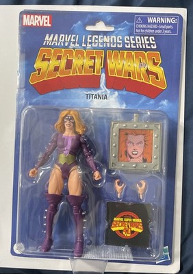 Hasbro Marvel Legends 6'' Titania Figure Secret Wars Retro Series New Sealed